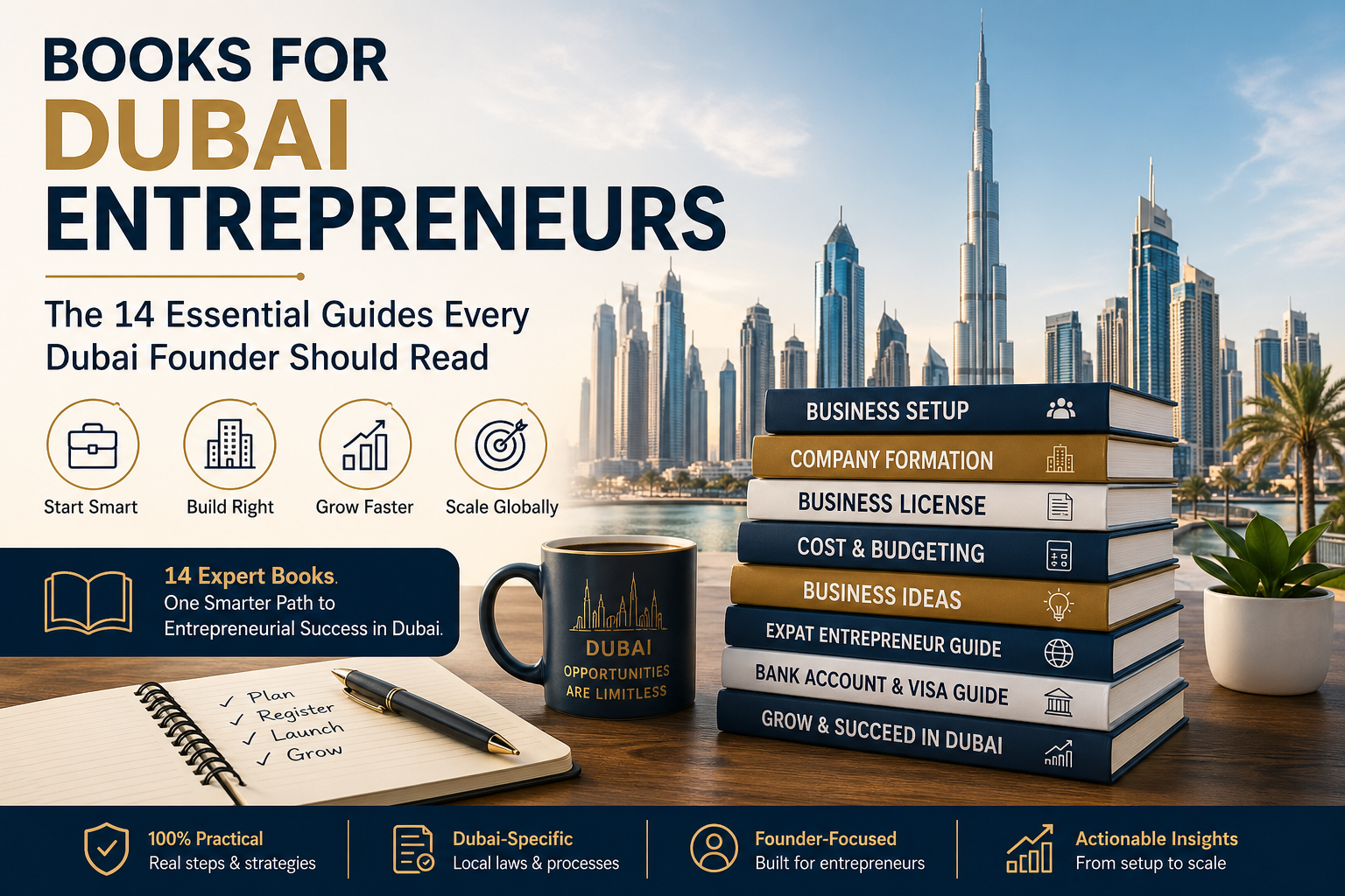 Books for Dubai Entrepreneurs: The 14 Essential Resources Every Founder Should Study